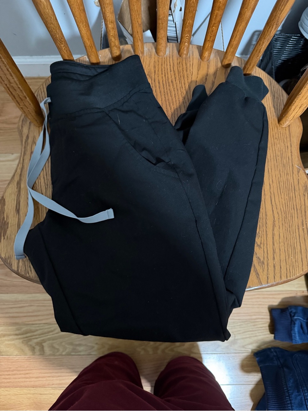 Figs Black Women's Drawstring Joggers